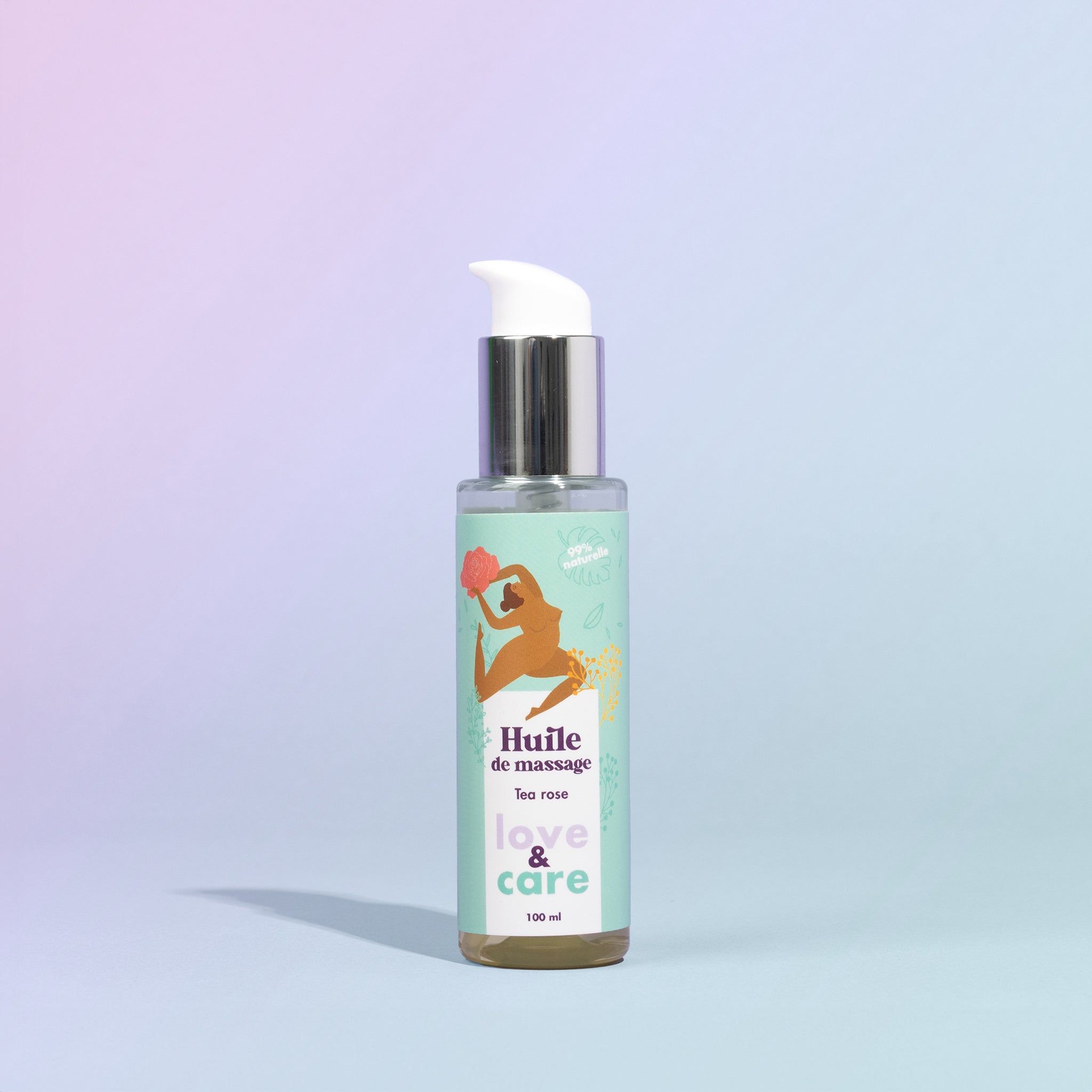 Huile de massage naturelle parfumée